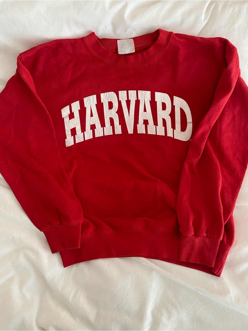 Vintage Harvard thin crew neck